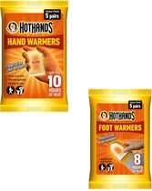 Hothands Handwarmers en voetwarmers - 10 per set