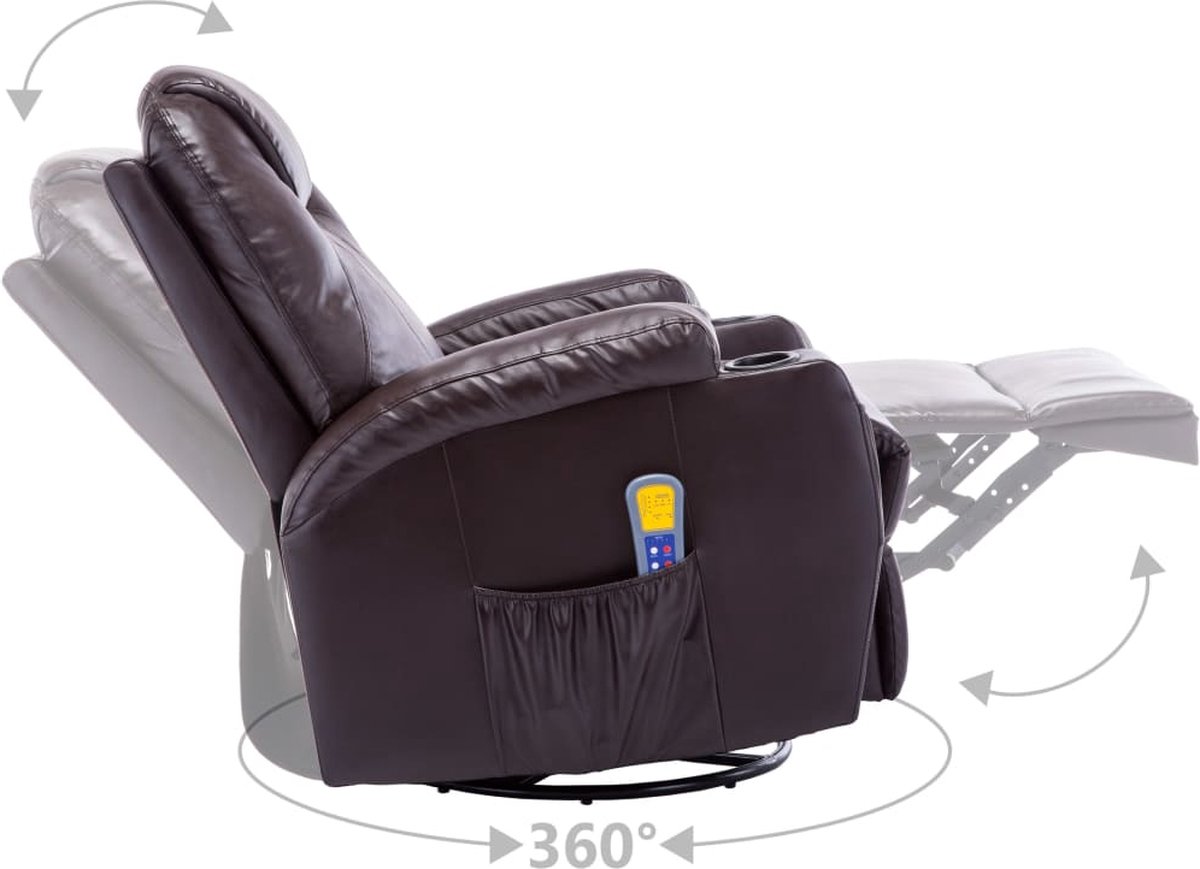 Living Store Elektrische Schommelstoel met Massage en - afbeelding 2