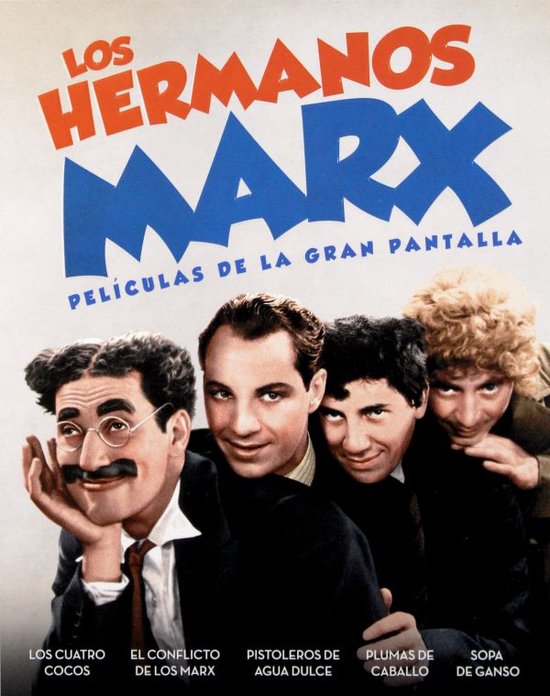 Los Hermanos Marx: Animal Crackers / The Cocoanuts / Horse Feathers / Duck Soup / Monkey Business [BOX] [5xBlu-Ray]