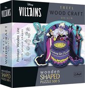 Trefl Trefl - Puzzles - 500+5 Wooden Shaped Puzzles" - Dating the Villains / Disney Villains_FSC Mix 70%"