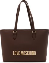 Love Moschino Bold Love Dames Handtas/Schoudertas/Shopper Kunstleer - Bruin