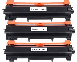 Toners-kopen.nl Brother TN-2420 TN2420 Toner Zwart 4-pack - 24.000 pagina's totaal - Huismerk Compatible - Geschikt voor Brother DCP-L2510D Brother DCP-L2530DW…