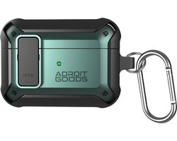 AdroitGoods Armor Case Geschikt Voor Apple AirPods Pro - Cover - Hoesje - Bescherming