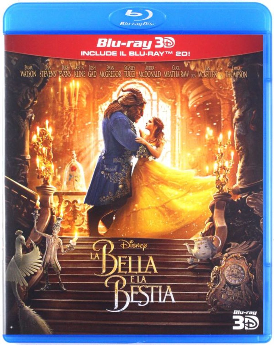Walt Disney Pictures Beauty and the Beast Blu-ray Italiaans