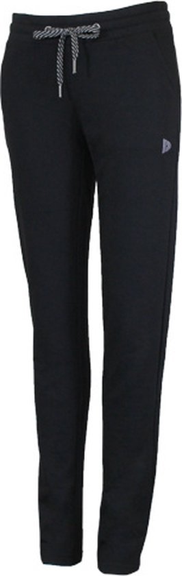 Donnay - Joggingbroek met rechte pijp (Lily) - Sportbroek - Dames - Black (020) - maat 3XL