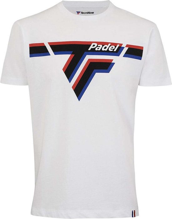 Tecnifibre Padel T-shirt Met Korte Mouwen Wit XS Man