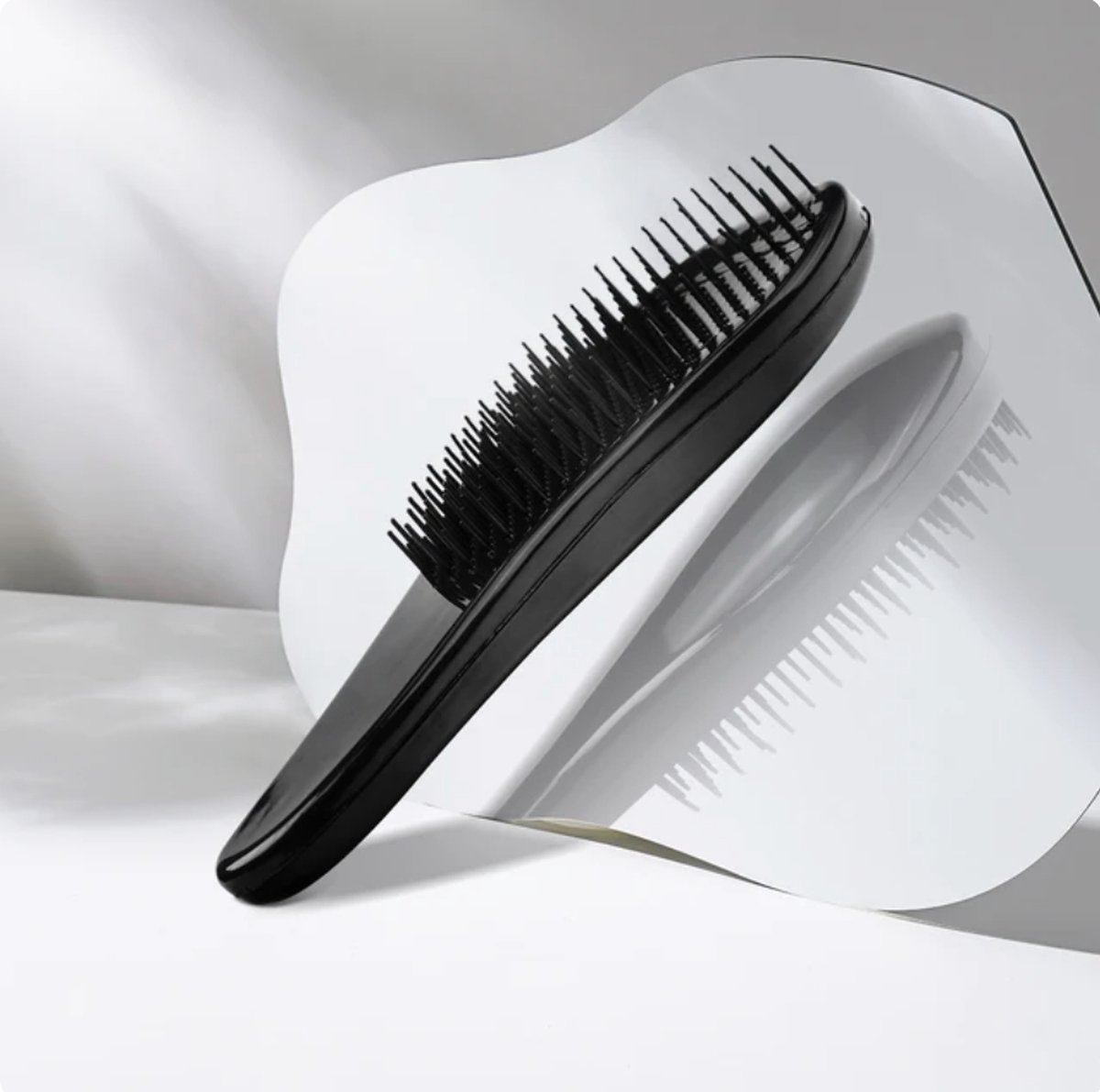 Anti klit borstel - Haarborstel - Detangling Brush - Diverse Kleuren - 18 cm - Merkloos