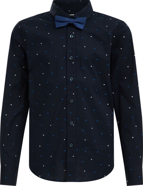 Chemise WE Fashion Garçons avec nœud papillon amovible