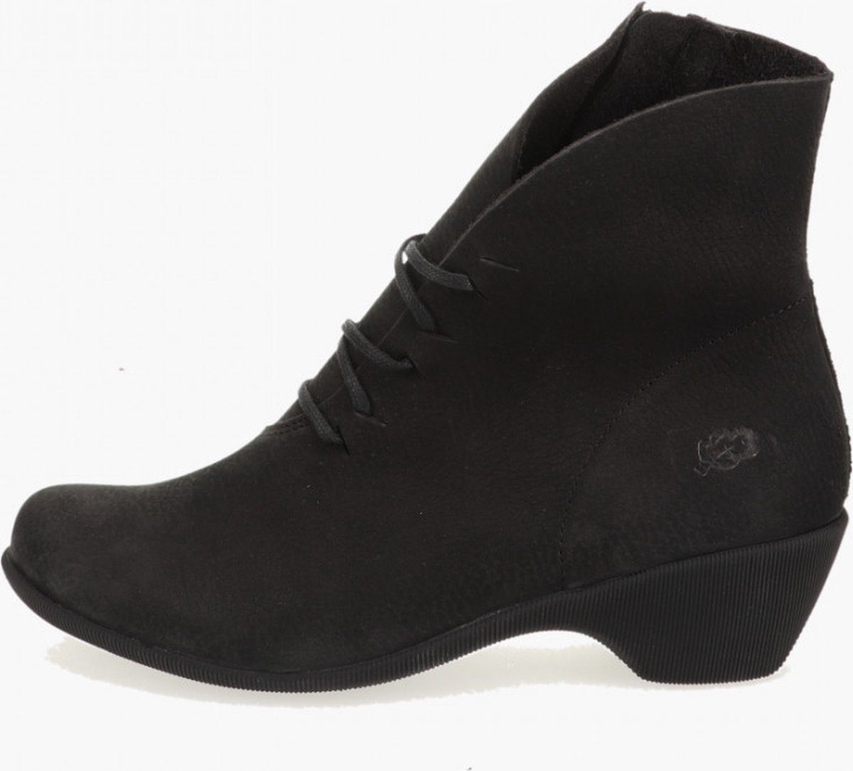 Loints of Holland - 33156 MOERBEEK - Hoge sneakersVeterlaarzenDames veterschoenenDames sneakersHalf-hoge schoenen - Kleur: Zwart - Maat: 37