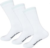 BENYSØN 6-paar Bamboe sokken - Naadloos - Unisex - 40 - Wit