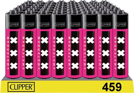 Clipper Aansteker - Amsterdam XXX Pink