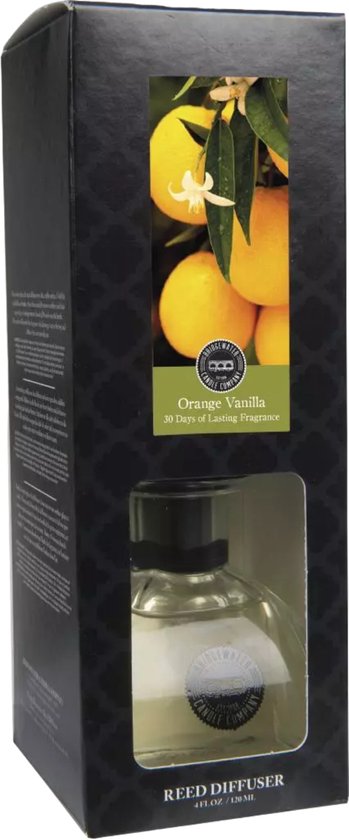 Bridgewater - Geurstokjes 'Orange Vanilla' - 120ml