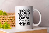 Mok Jesus is the Reason for the Season - Christmas - Gift - Cadeau - HolidaySeason - MerryChristmas - ChristmasTree - WinterWonderland - SeasonsGreetings - HolidayCheer - HappyHolidays