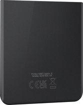 Officieel Samsung Galaxy Z Flip 5 onderste achterglas, grafiet