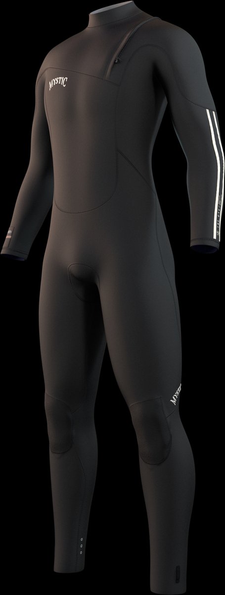 Mystic The One Fullsuit 4/3mm Zipfree - 2023 - Black - L