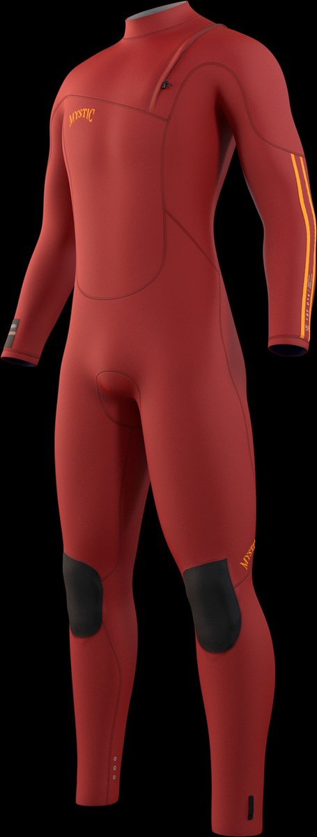 Mystic The One Fullsuit 4/3mm Zipfree - 2023 - Red - M