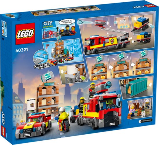 LEGO City Brandweerteam - 60321 - Complete Set | bol