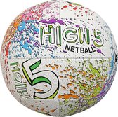 Gilbert Netball Hi 5 Balls - Size 4 - Multi-Colourood