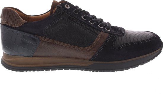 Australian Footwear - Browning Sneakers Zwart - Black-brown-navy