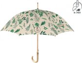 Parapluie long de style botanique de Perletti
