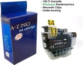 AtotZinkt premium huismerk Inktcartridge voor Brother LC421XL BK zwart 1 stuk | Geschikt voor Brother DCP-J1050DW - MFC-J1010DW - DCP-J1140DW