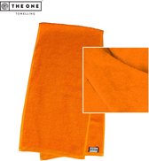 The One Towelling Sporthanddoek - 30 x 130 cm - Fitness handdoek - 100% Gekamd katoen - 450 gr/m² - Oranje
