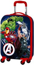 Marvel Avengers Trolley Shield - 51 x 34,5 x 20 cm - Hardcase