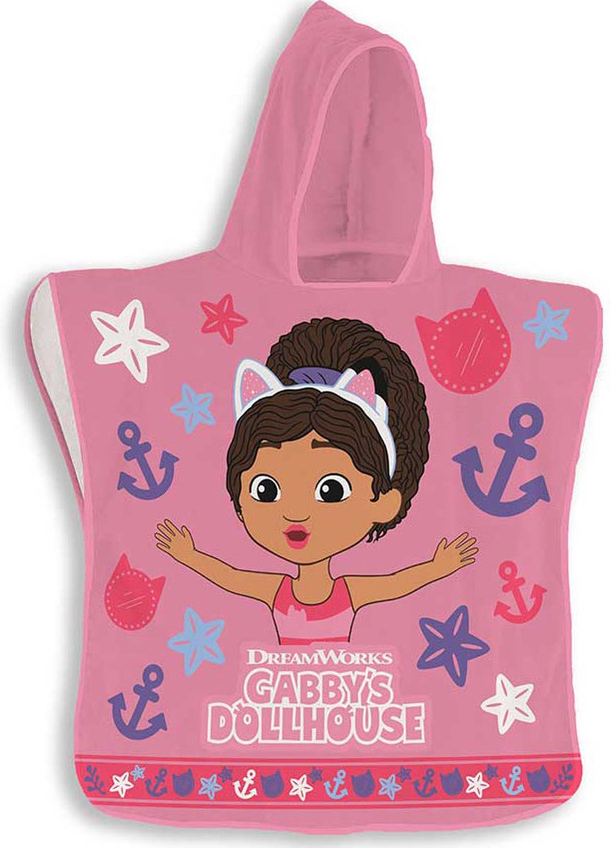 Gabby's poppenhuis Poncho, Ocean - 50 x 100 cm - Polyester