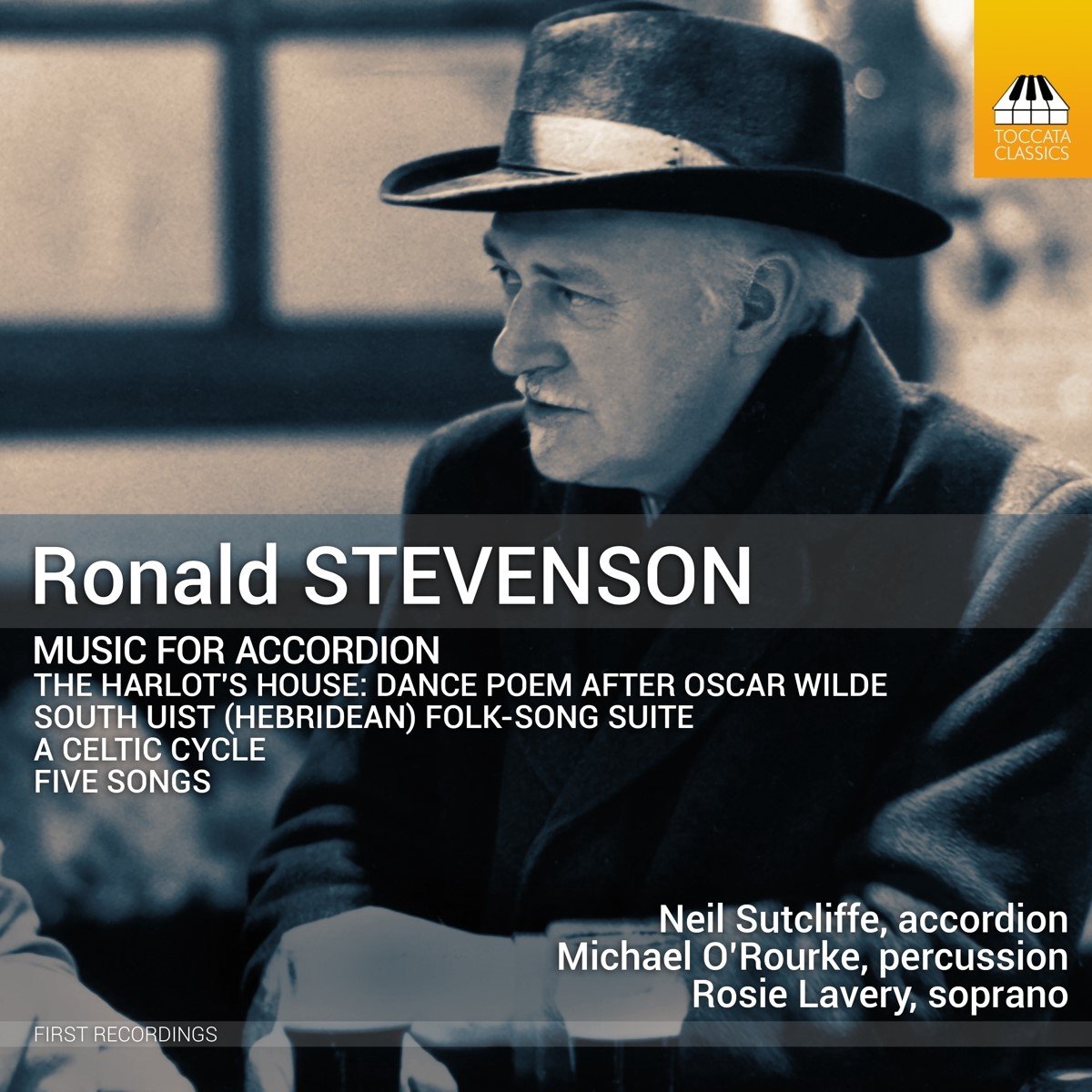 Rosie Lavery, Michael O'Rourke, Neil Sutcliffe - Ronald Stevenson: Music for Accordion (CD)