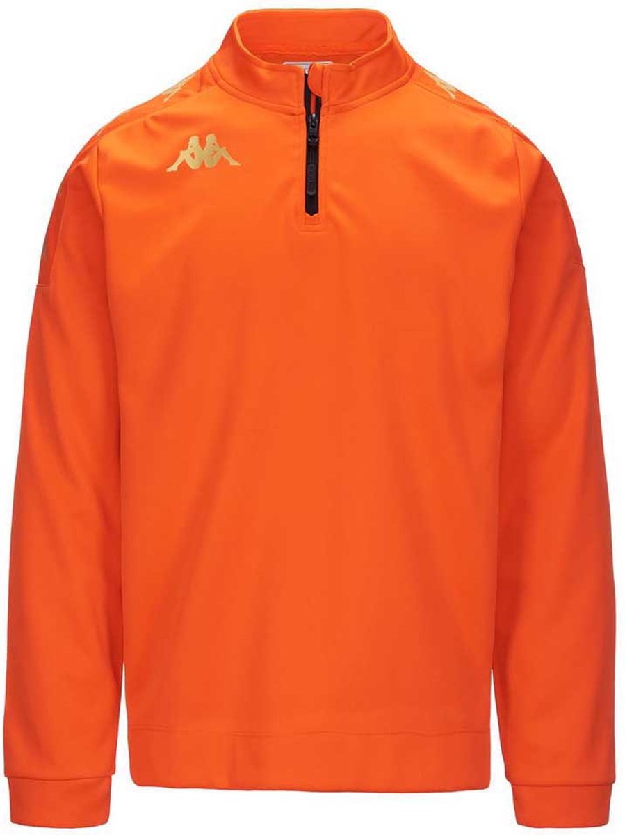 Kappa Gassolo Halve Rits Sweatshirt Man Oranje