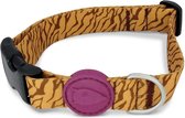 Morso - Halsband Hond - Gerecycled - Jungle Drum - Groen - 43-70X2.5 cm