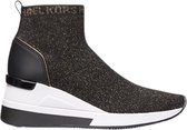 Michael Kors Skyler Boots Instappers/Sneakers Dames - Black/Bronze - Maat 38
