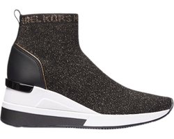 Michael Kors Skyler Boots Instappers/Sneakers Dames - Black/Bronze - Maat 38