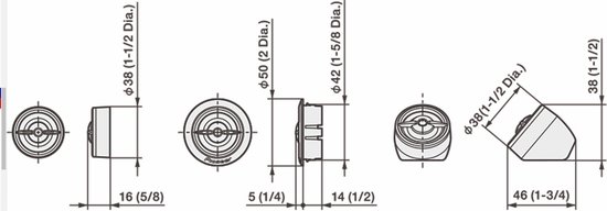Pioneer TS-A301TW A-Series 20mm Tweeter 450W Max 100W RMS