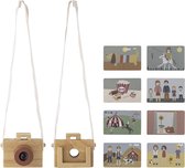 Bloomingville MINI dalton speelgoed houten foto camera