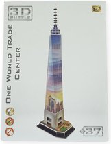 3D Puzzel - One World Trade Center - Bouwpakket - 37 stukjes