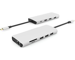 eSTUFF ES623009 interface hub USB 3.2 Gen 1 (3.1 Gen 1) Type-C 5000 Mbit/s Grijs