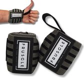 Fruscle® 2 stuks Wrist wraps - Polsband - Polsbandage - extra stevige Polsbrace - crossfit - fitness