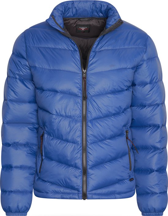 Cappuccino Italia - Heren Jas winter Winter Jacket Royal - Blauw - Maat XL