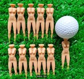 10 Stuks, 3 Inch/7,62 Cm Vrouwen Body Gevormde Plastic Golftees, Golftraining Accessoires