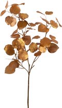 Viv! Home Luxuries Branche décorative - branche feuille boule de neige - fleur en soie - or - 102cm