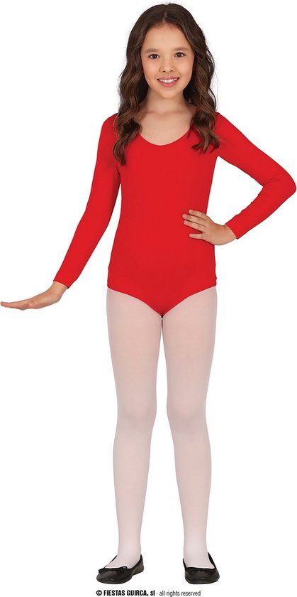 Guirca - Costume de Danse et de Divertissement - Gymnastique Rouge Enfant Fille - Rouge - Taille 152 - Déguisements - Déguisements