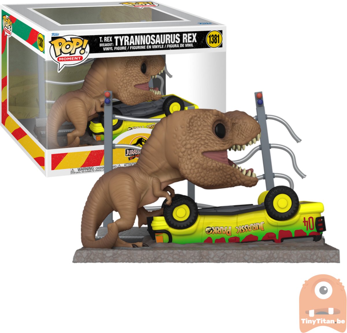 Funko POP! Moments: Jurassic Park - Tyrannosaurus Rex #1381 [7.5/10] Target Exclusive