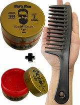 1 Wax + Gratis Kam pack! Mafia Men Haarwax 10 Wanted (150 ml)