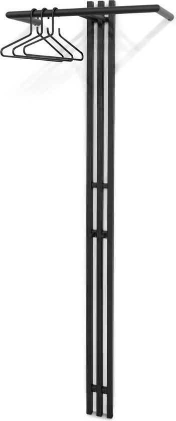 Spinder Design SENZA 5 Wandkapstok - Zwart