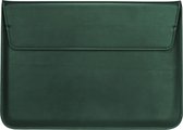 Mobigear Laptophoes geschikt voor Laptop | Mobigear Envelope Sleeve (max 33 cm x 23 cm) Laptop hoes - Dark Green | Groen