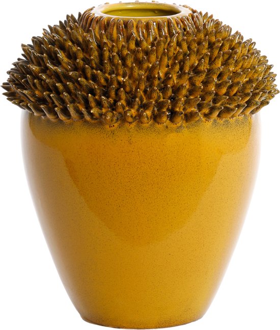 Vase Sangku 28x27,5x31,5 cm - jaune ocre