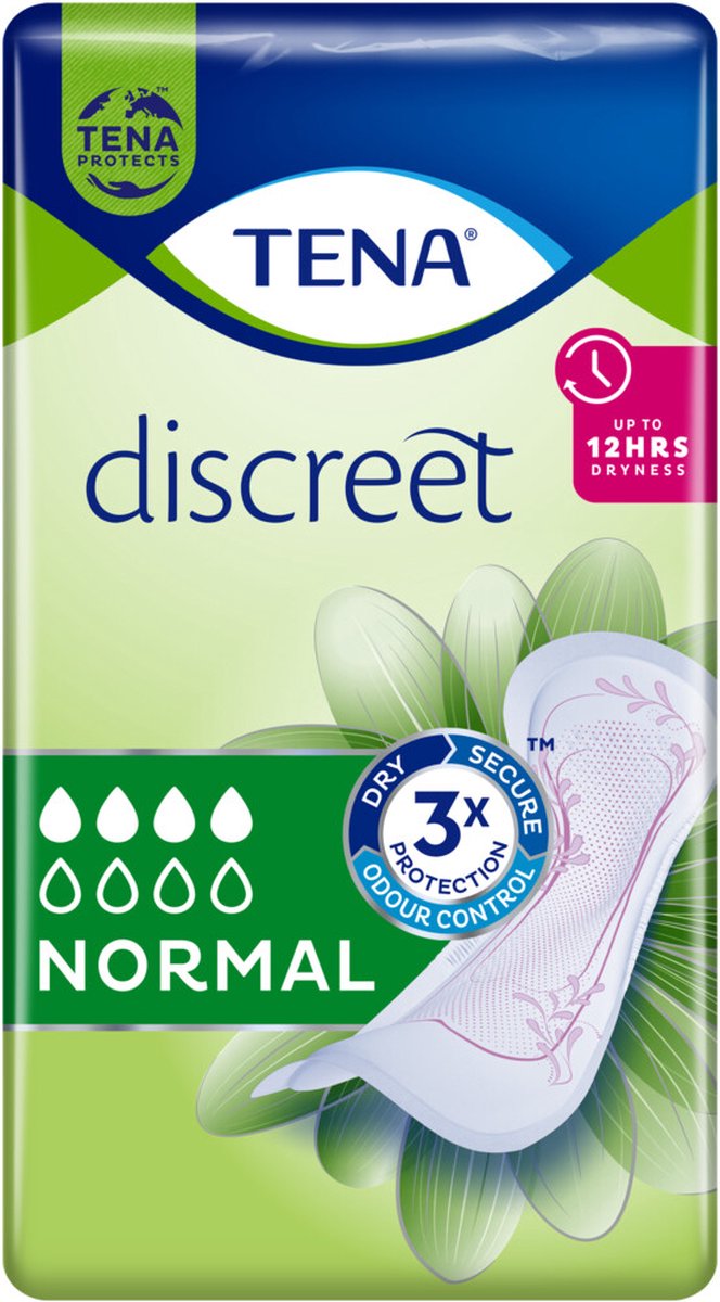 Goedkoopste Tena Discreet Normal - 12 pakken van 24 stuks