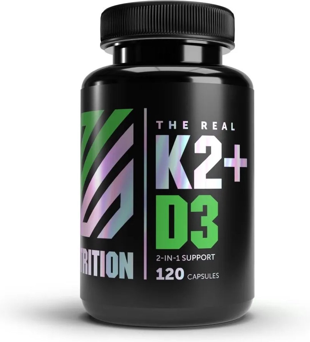 RS Nutrition Vitamine K2 + D3 – Supplement Voor Bodybuilders – Supplementen Fitness – Voor Sterke Botten – 120 Capsules