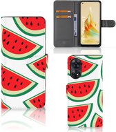 Smartphone Hoesje OPPO Reno8 T 4G Foto Hoesje ontwerpen Originele Cadeaus Watermelons